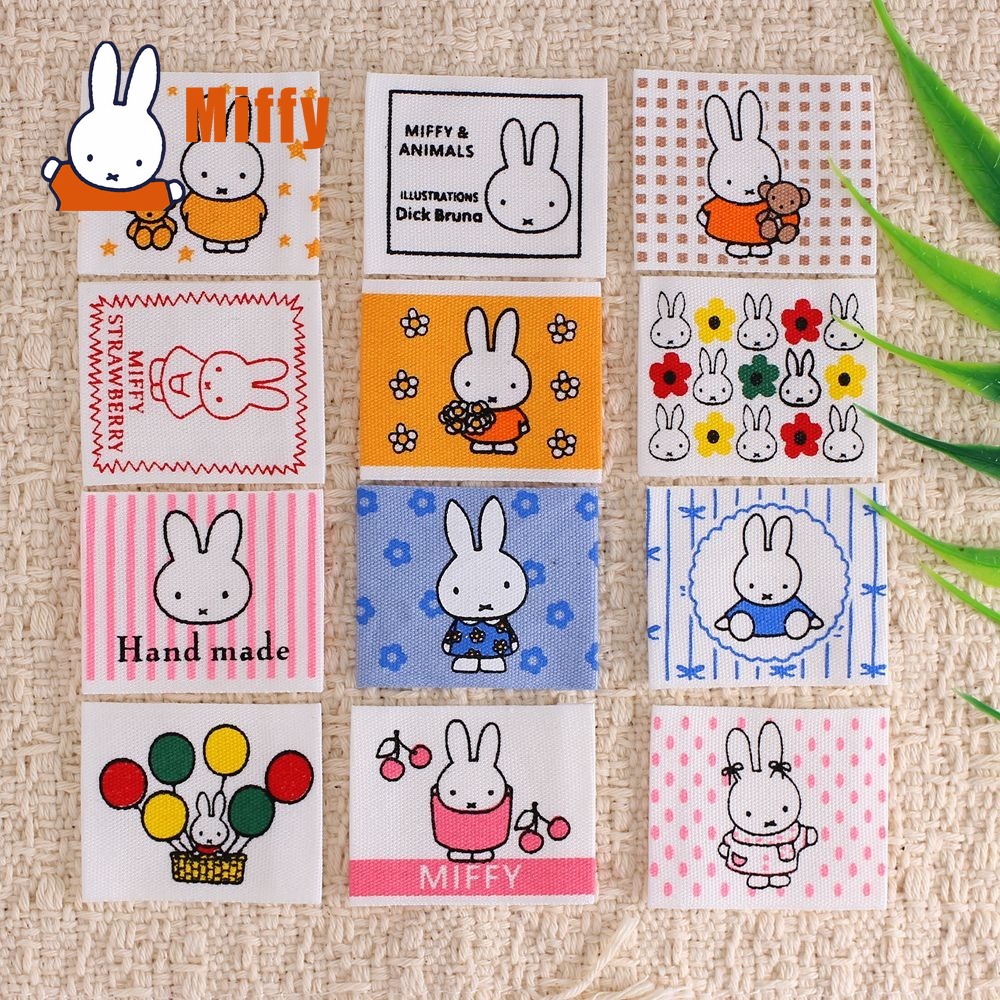 Embellishments For Scrapbooking - Parche de tela Kawaii Miffy, parche