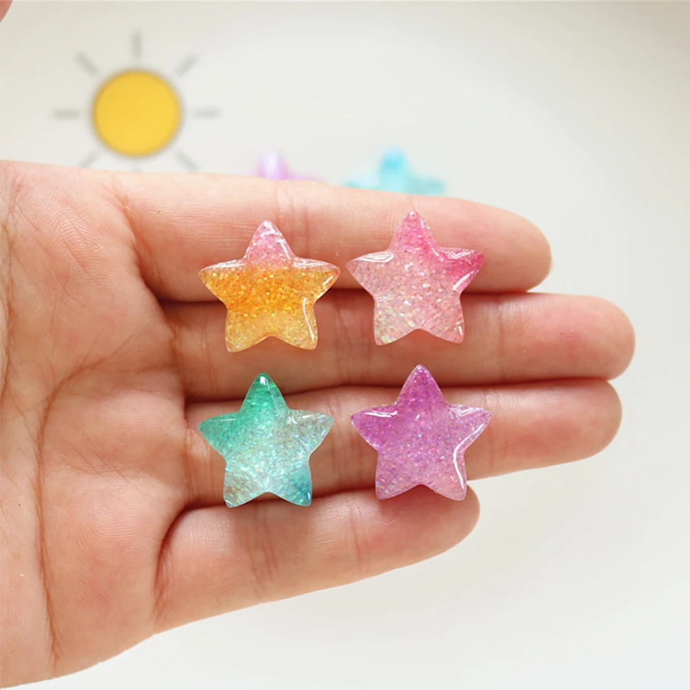 Christmas Craft Embellishment - Cabujones de resina con parte trasera