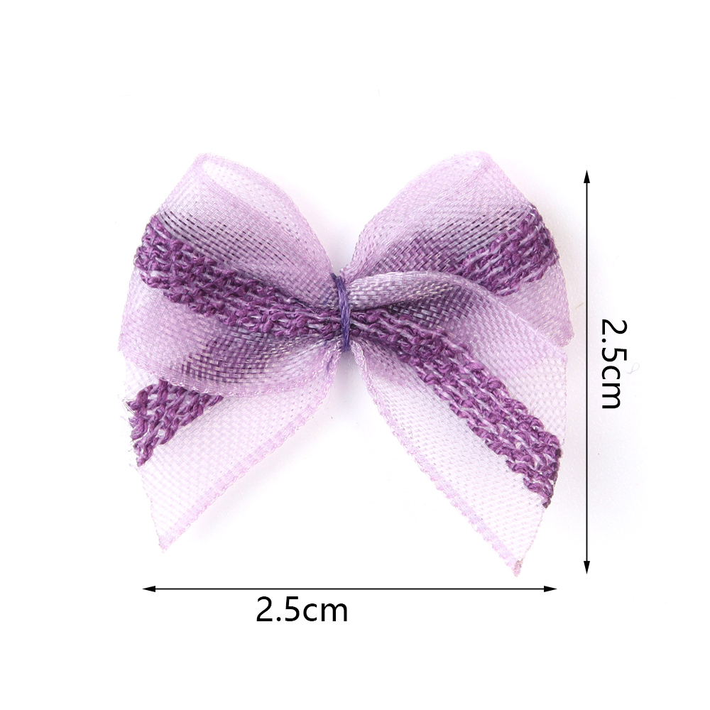 Embellishment Crafts - 30 piezas de lazos de malla