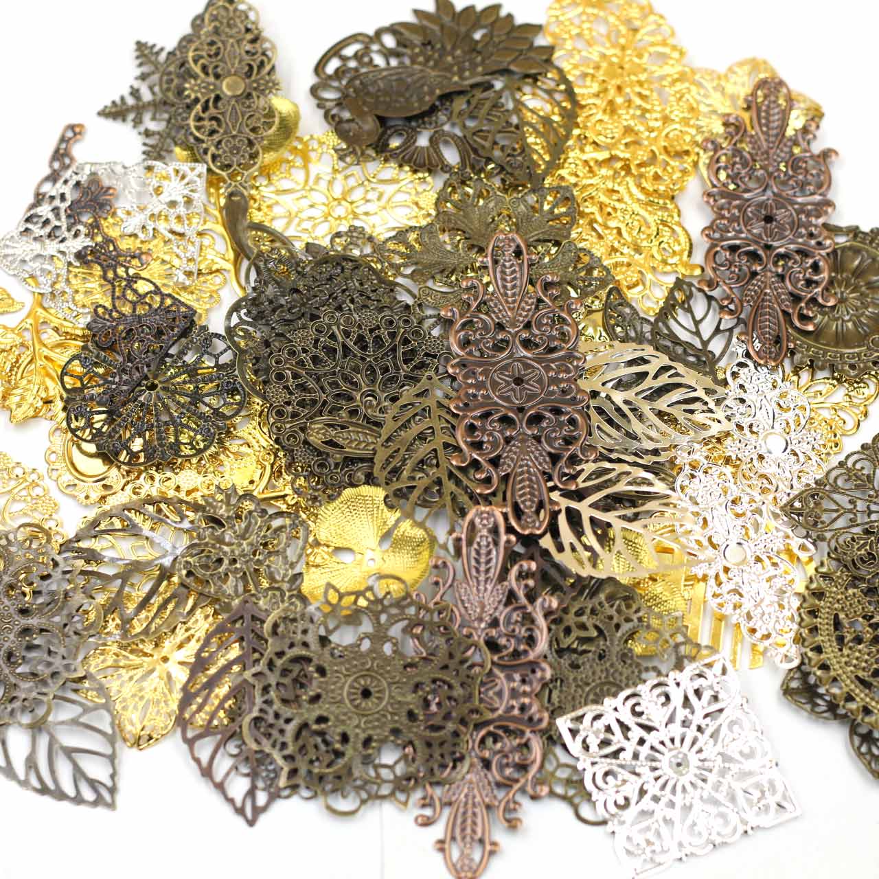 Embellishment Crafts - Conectores de adornos, envolturas de filigrana