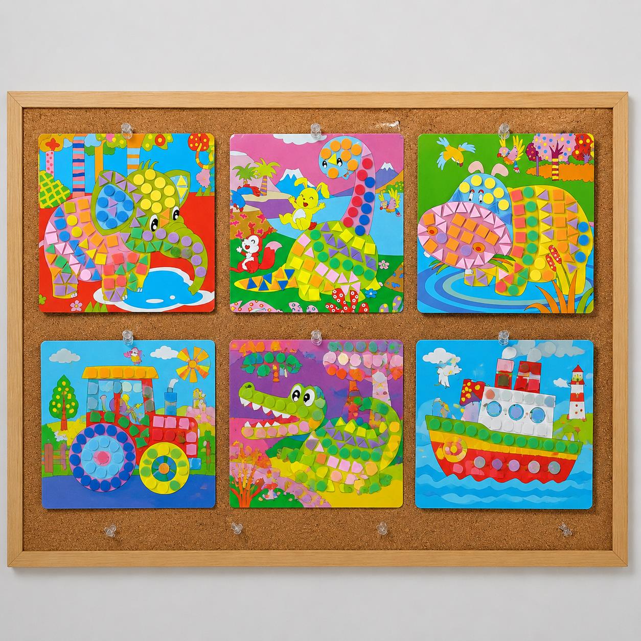 Embellishments For Scrapbooking - Láminas de mosaico de espuma 3D