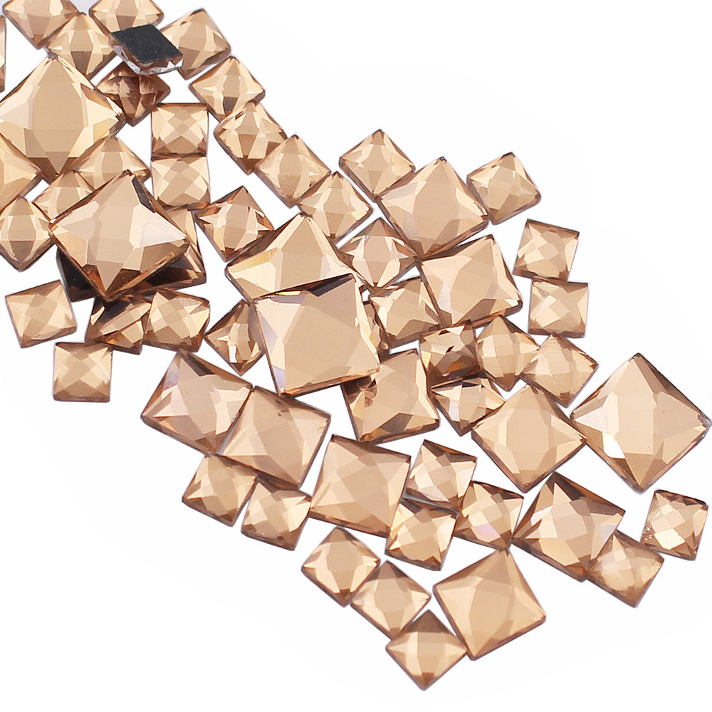 Hotfix Rhinestone Sheet - Piedras de imitación de 5 mm,