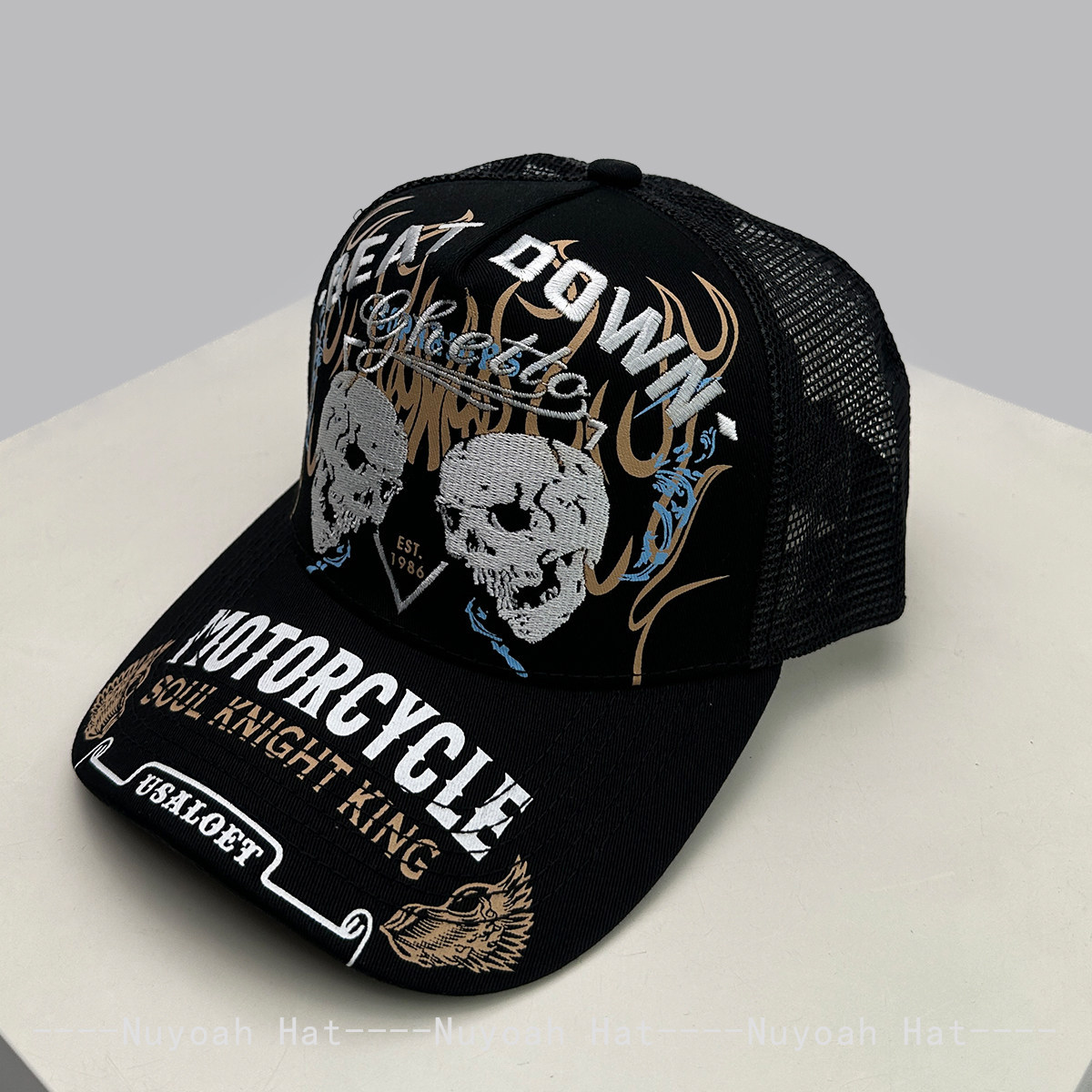 Embroidery Craft - Gorra Trucker de Copa Rígida con