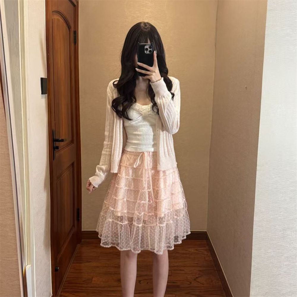 Conjunto de Ropa Elegante Esti - Elastic Lace Trim reseña y precio