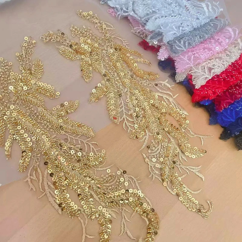 Calcomanías 3D de lentejuelas  - Applique Patch Flower reseña y precio