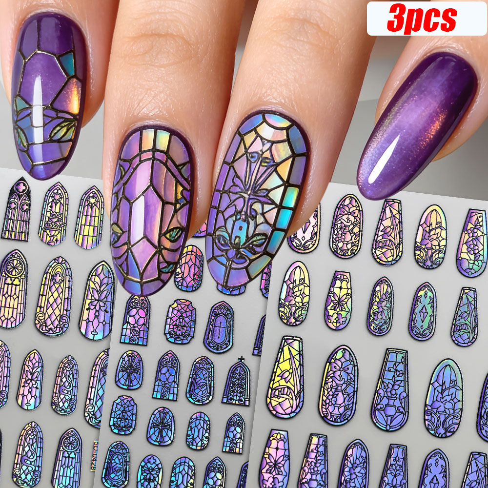 Pegatinas de Uñas 5D con Fragm - Glitter Vinyl Roll reseña y precio