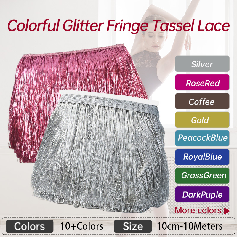 5/10 metros 10/15/20cm borla d - Fringe Ribbon Sewing reseña y precio