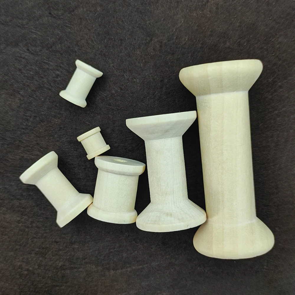 Mini bobinas de madera de 10/5 - Organza Ribbon Spool reseña y precio