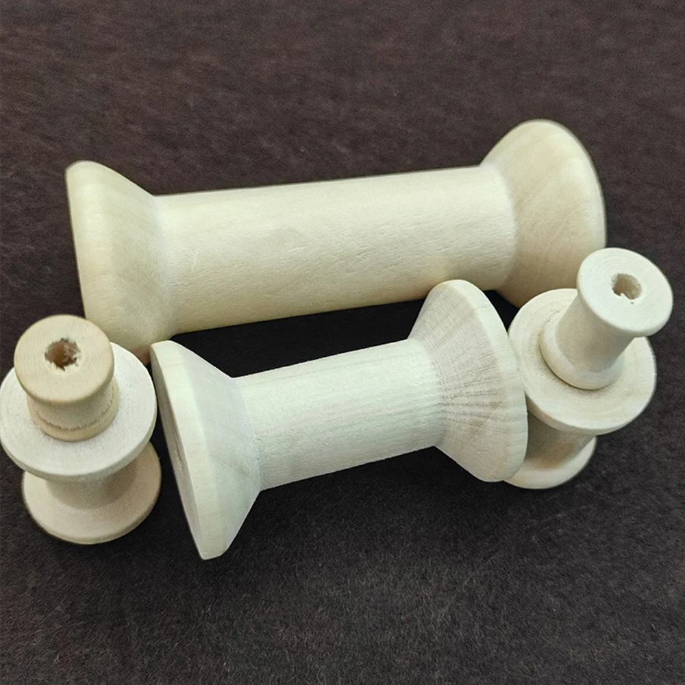 Mini bobinas de madera de 10/5 - Organza Ribbon Spool reseña y precio
