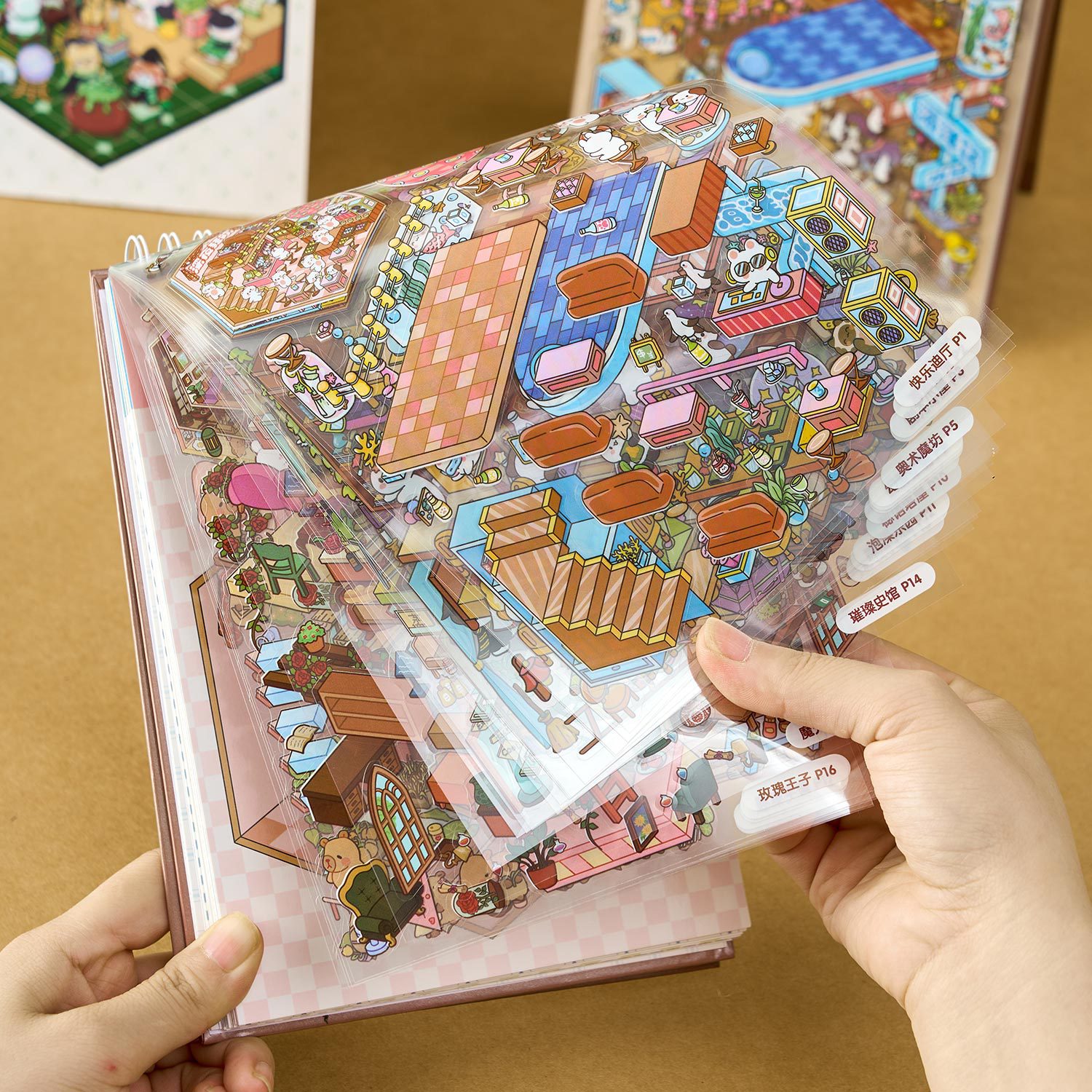 Libro de pegatinas de escenas  - Glitter Vinyl Roll reseña y precio