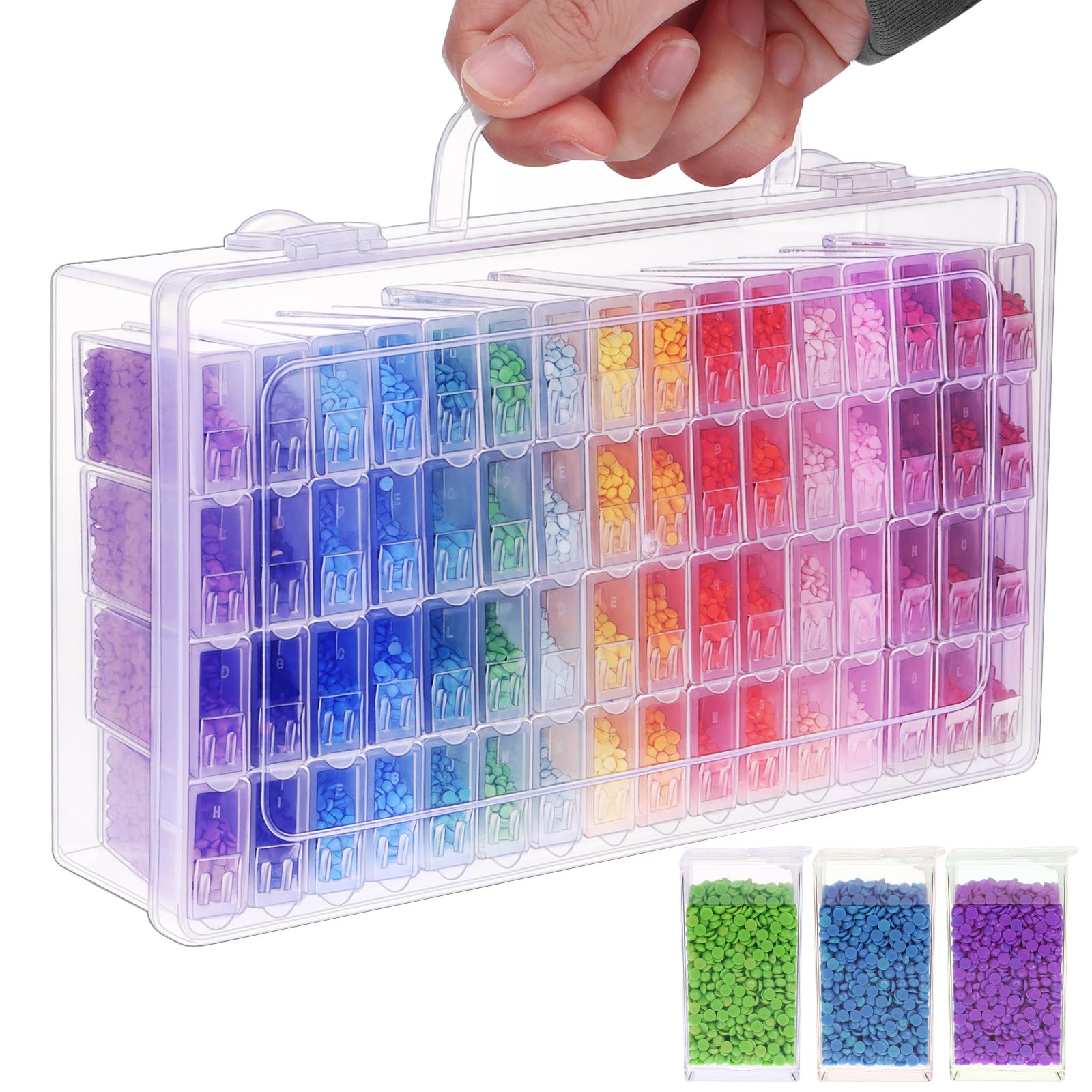 Caja de Almacenamiento para Pi - Craft Embellishment Storage reseña y precio