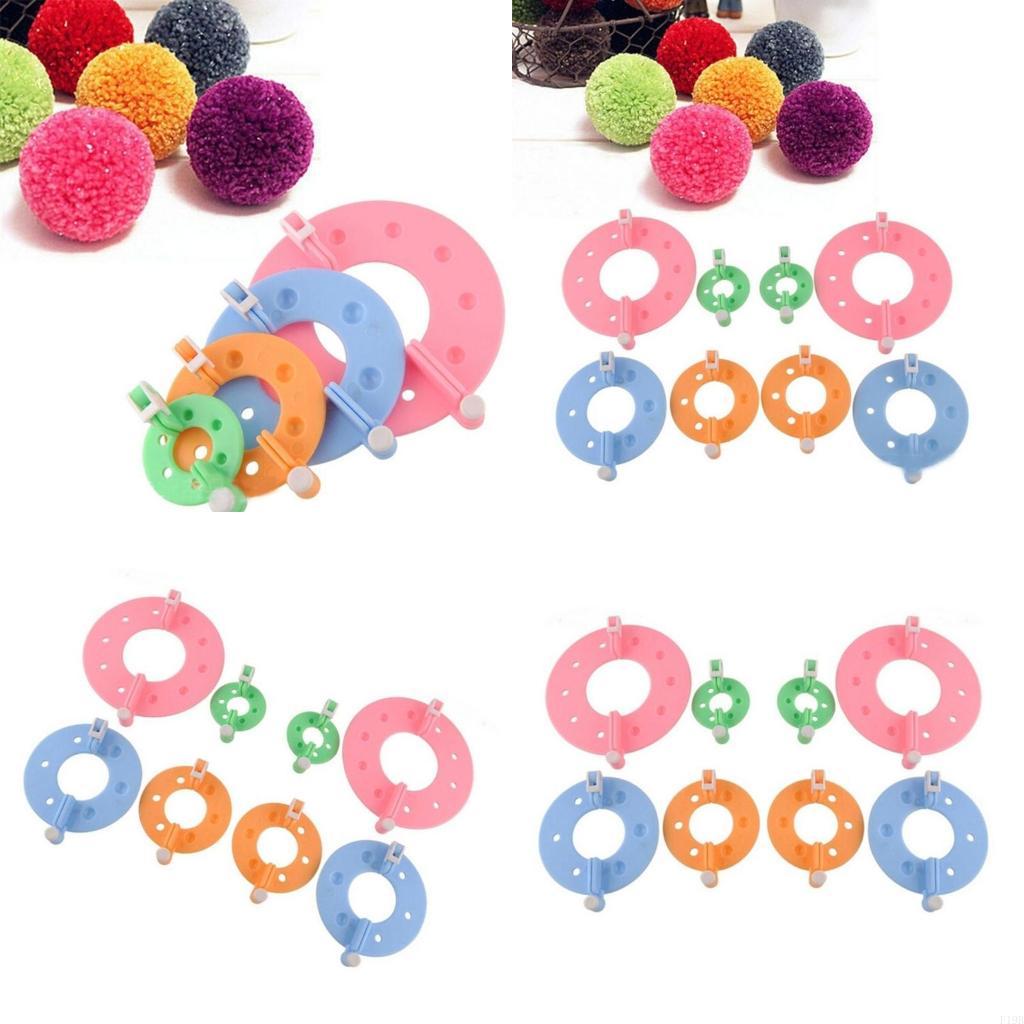 F19B, 4 Uds., fabricante pompo - Pom Pom Maker Tool reseña y precio