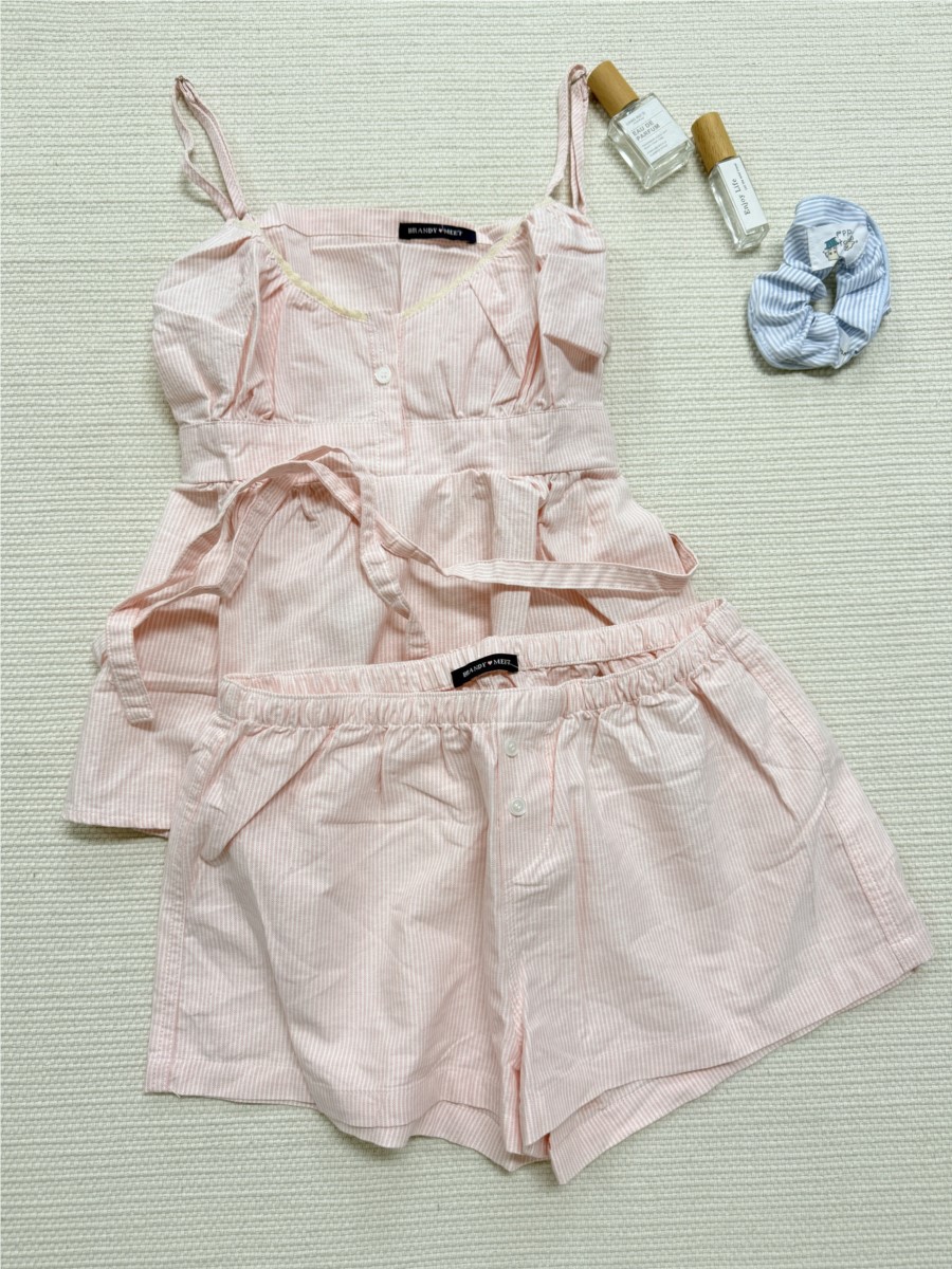 Conjunto de Pantalones Cortos  - Elastic Lace Trim reseña y precio