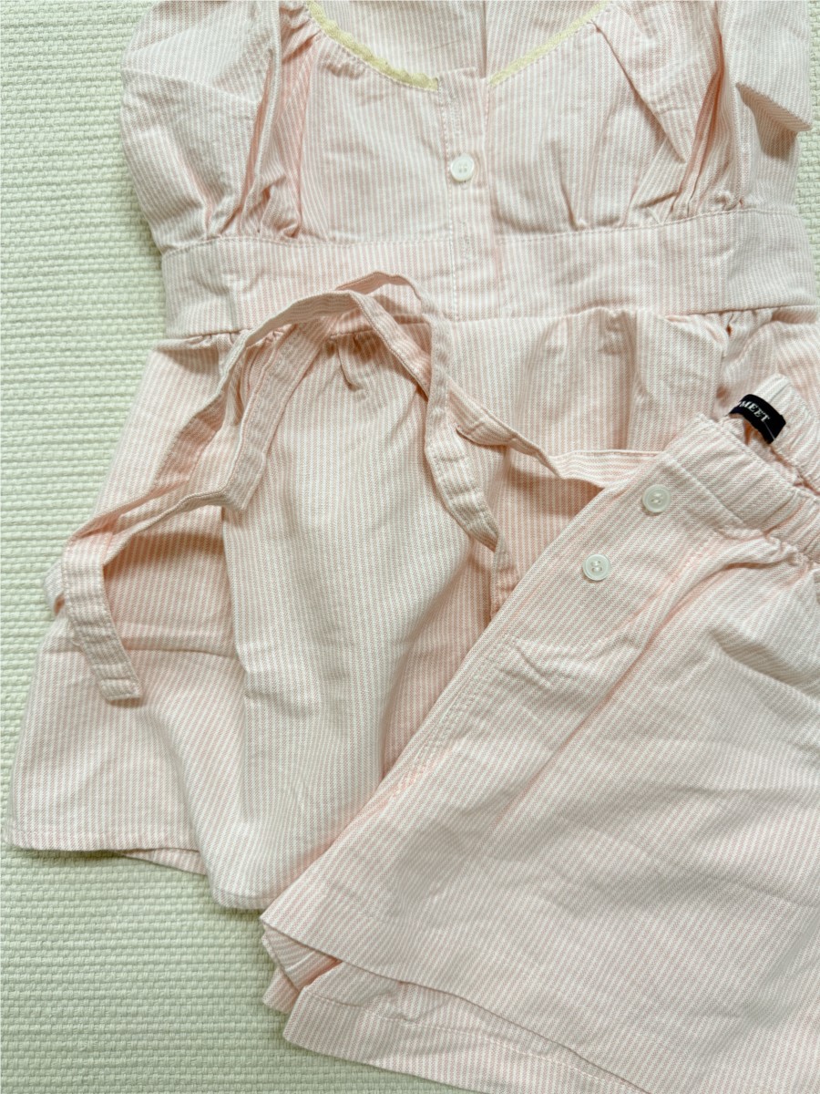 Conjunto de Pantalones Cortos  - Elastic Lace Trim reseña y precio