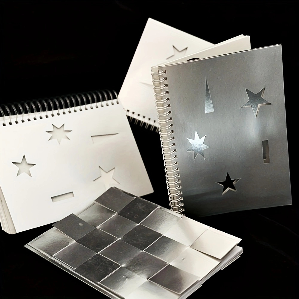 Papel de aluminio metálico con - Glitter Vinyl Roll reseña y precio