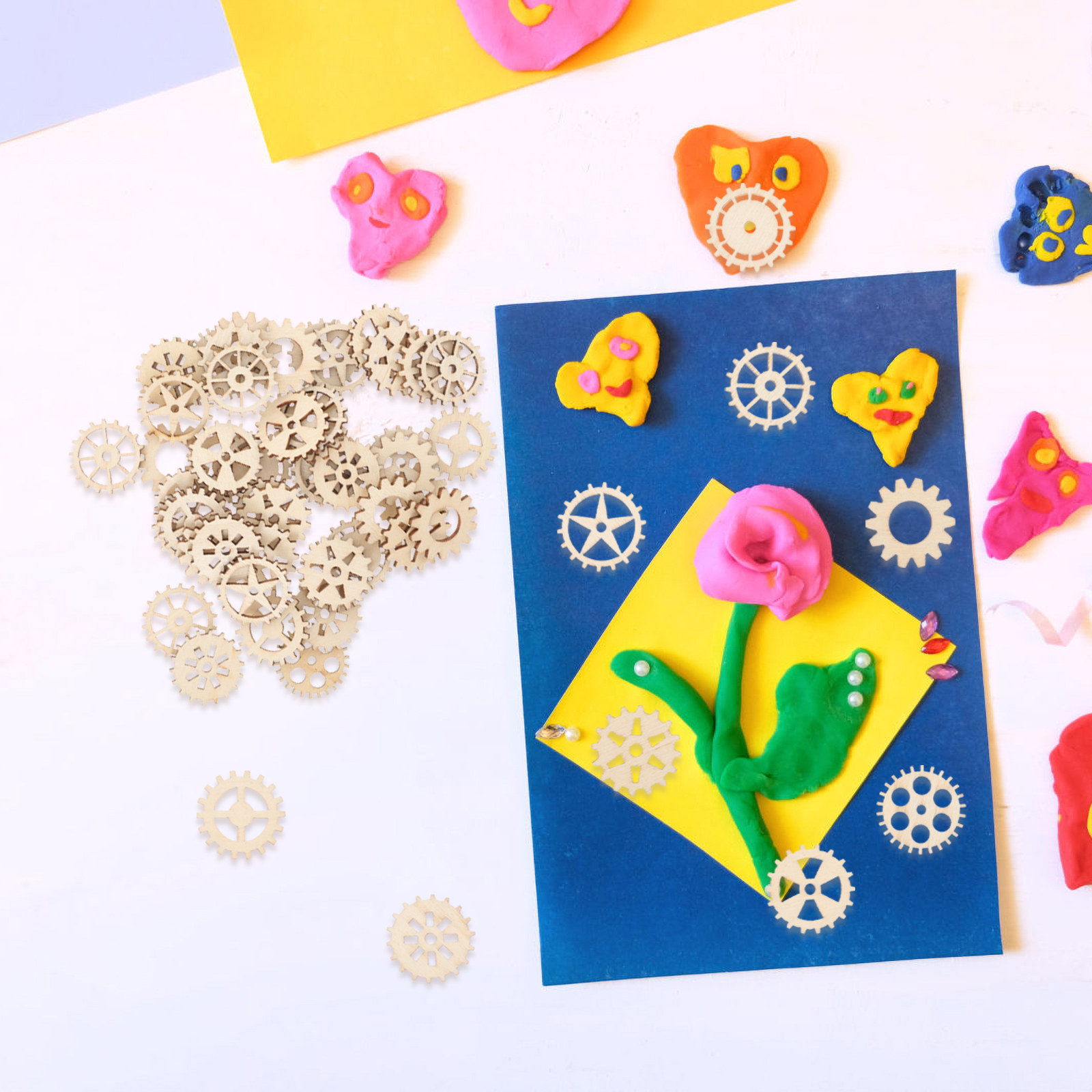 100 Piezas de Engranajes de Ma - Craft Embellishment reseña y precio