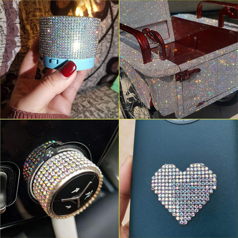 9720/4860 Uds hoja de diamante - Hotfix Rhinestone Sheet reseña y precio