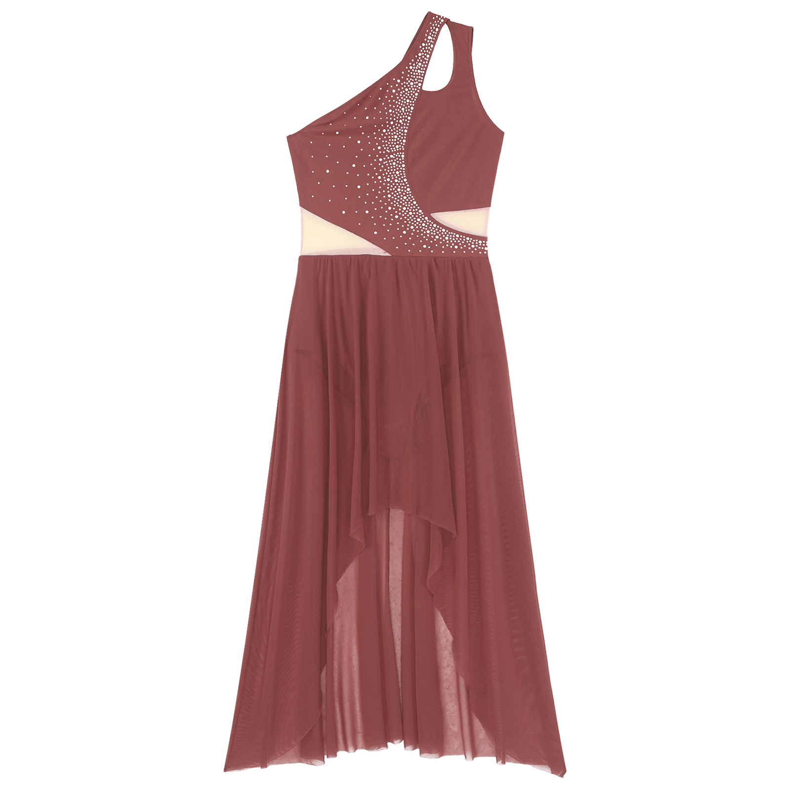 Vestido de leotardo de danza l - Rhinestone Banding Trim reseña y precio