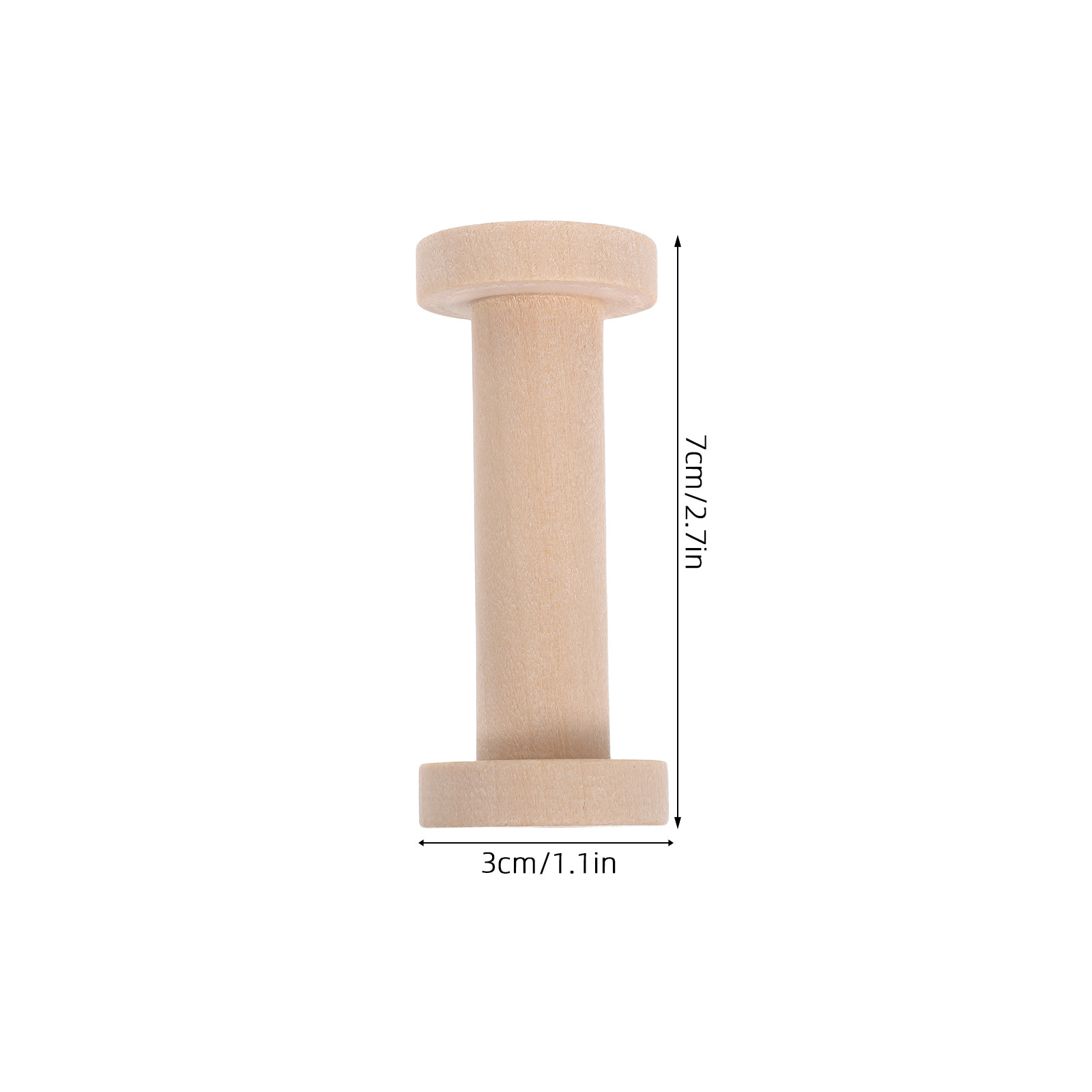 15 Bobinas de Madera Natural E - Embroidery Craft reseña y precio