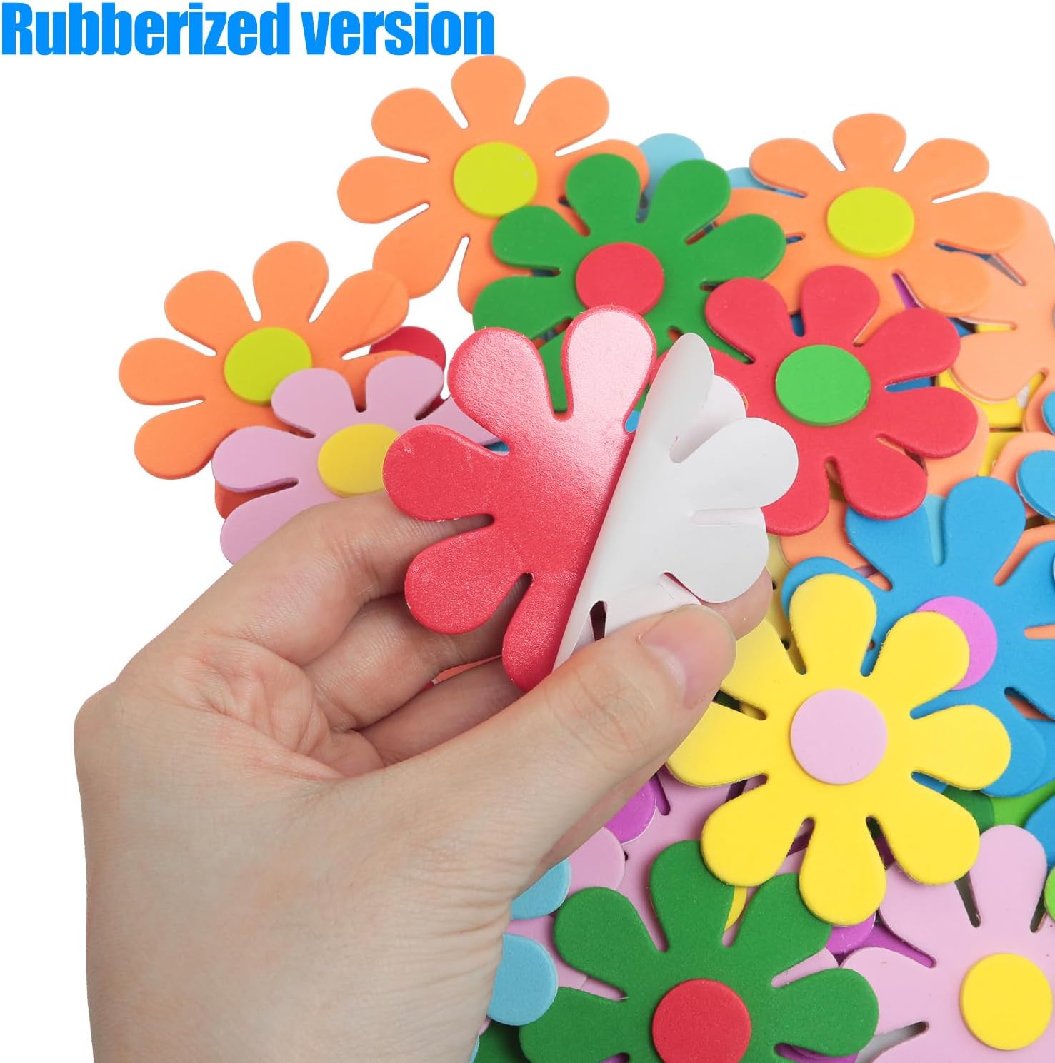 Pegatinas de espuma con flores - Embellishment Crafts reseña y precio
