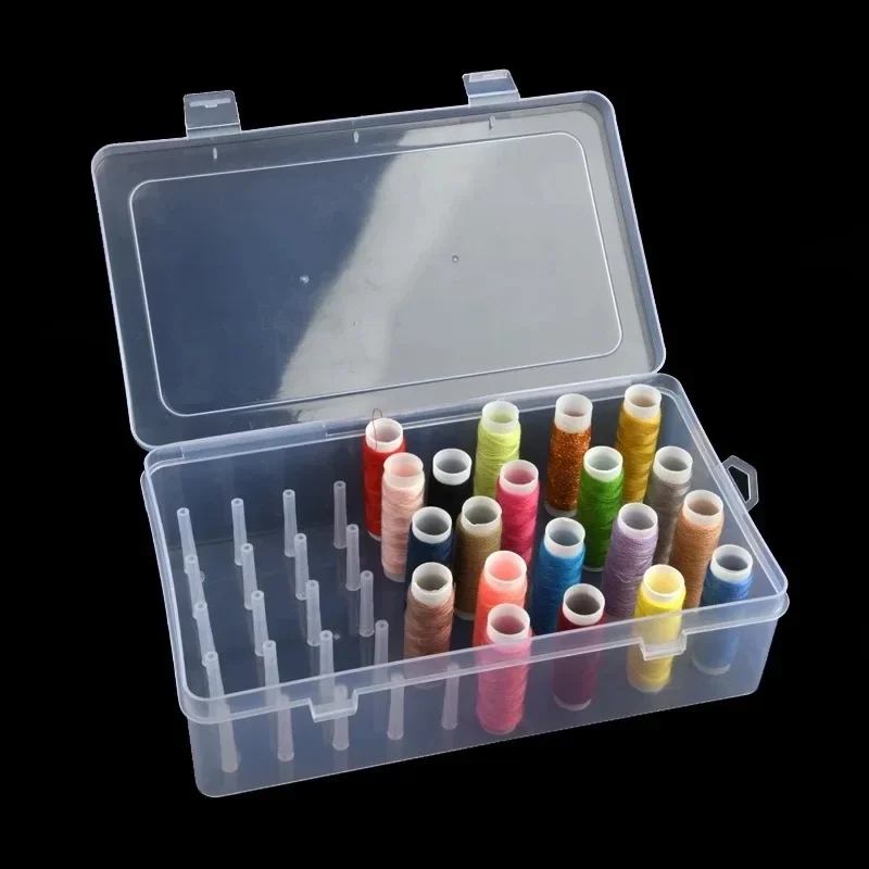 Nueva caja de hilo de coser, 4 - Craft Embellishment Storage reseña y precio