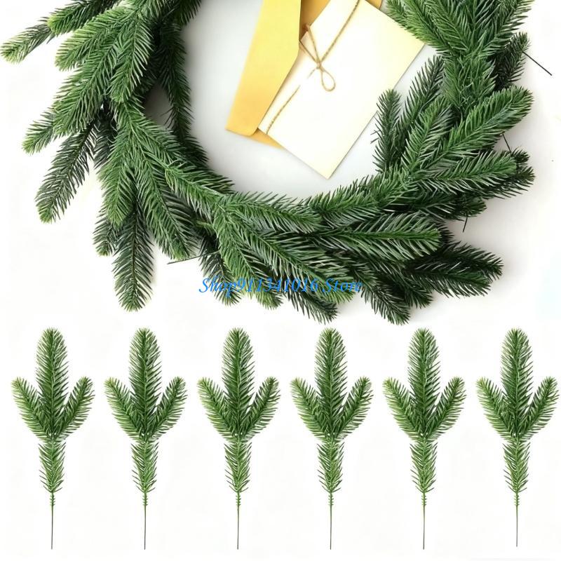 40 brotes artificiales pino na - Christmas Craft Embellishment reseña y precio
