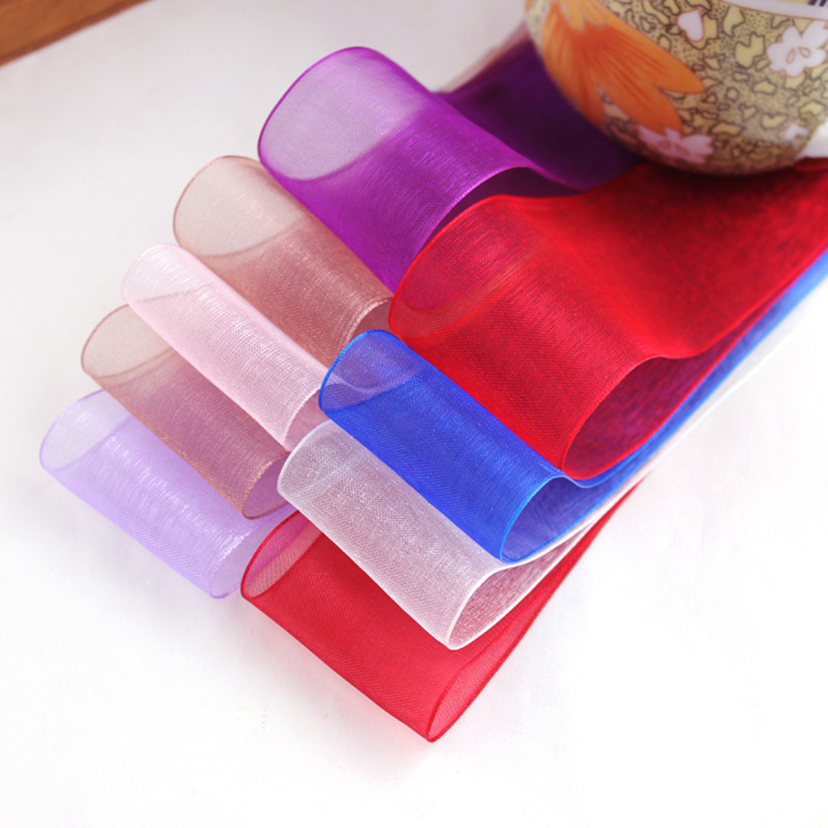 Cinta de Organza transparente  - Organza Ribbon Spool reseña y precio