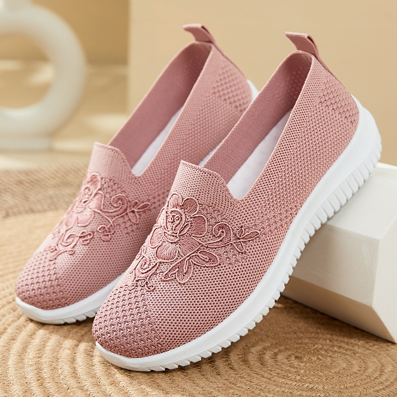 Zapatos de malla con bordado d - Embroidery Embellishments reseña y precio