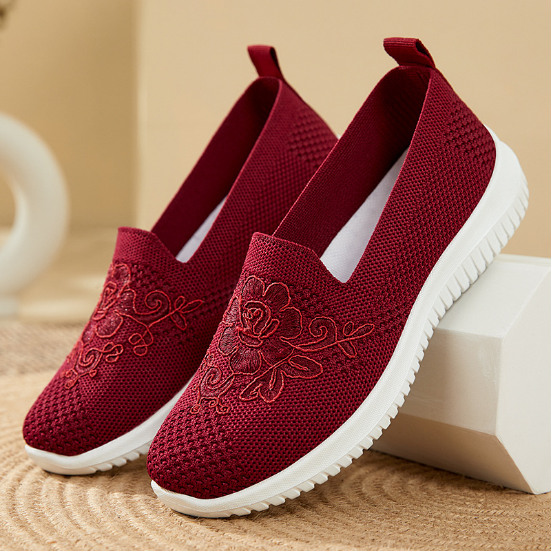Zapatos de malla con bordado d - Embroidery Embellishments reseña y precio