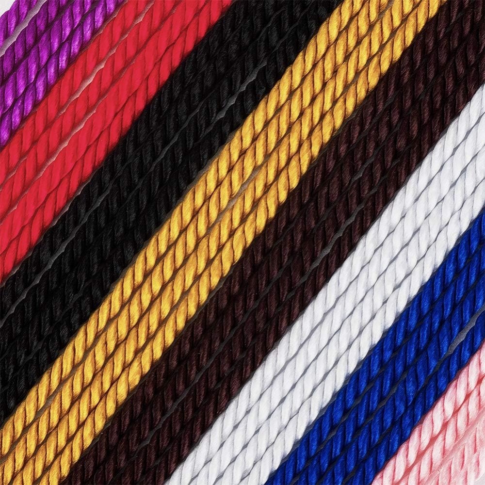 Cordón de nailon satinado tren - Cord Trim Twisted reseña y precio
