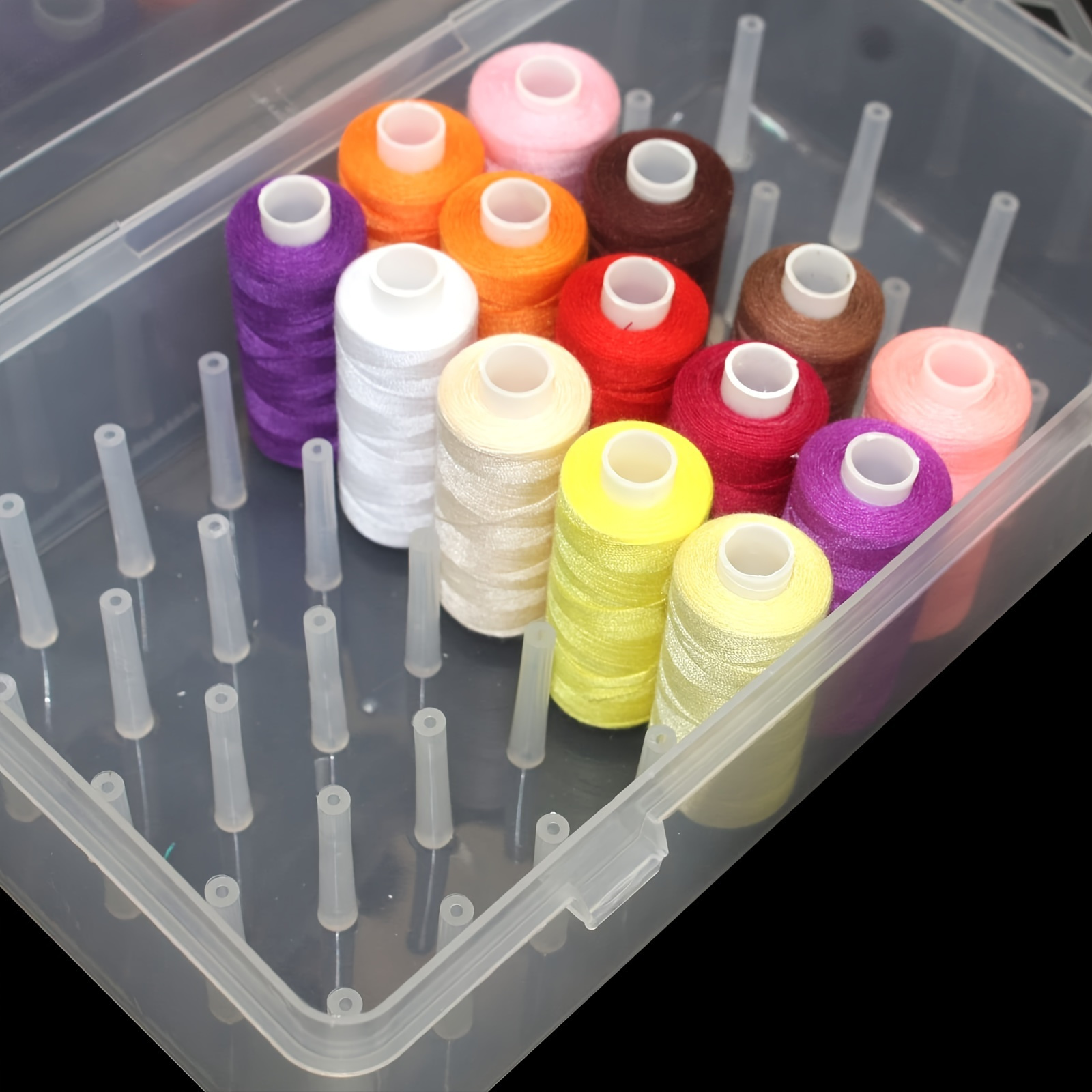 Caja de Almacenamiento de Hilo - Craft Embellishment Storage reseña y precio
