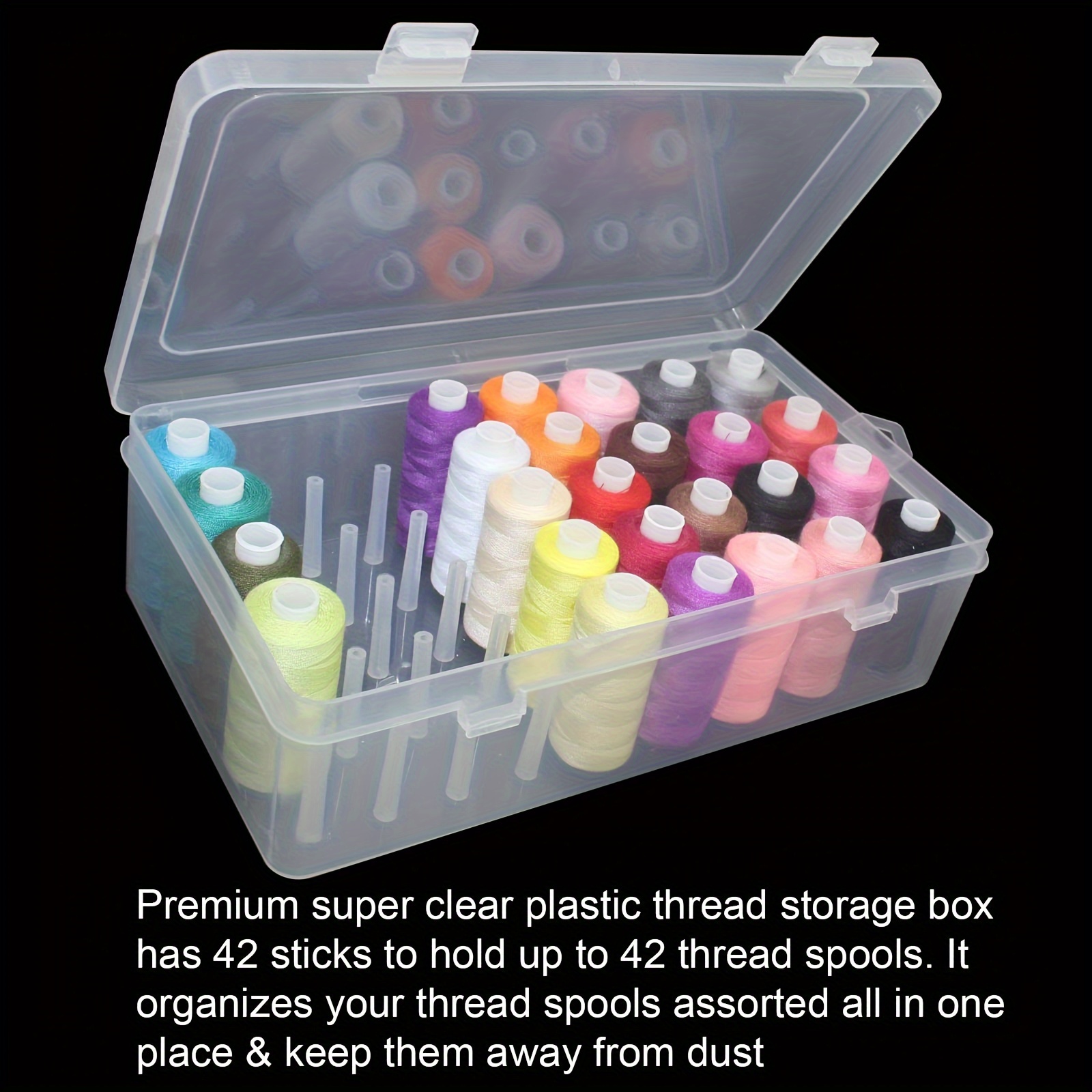 Caja de Almacenamiento de Hilo - Craft Embellishment Storage reseña y precio