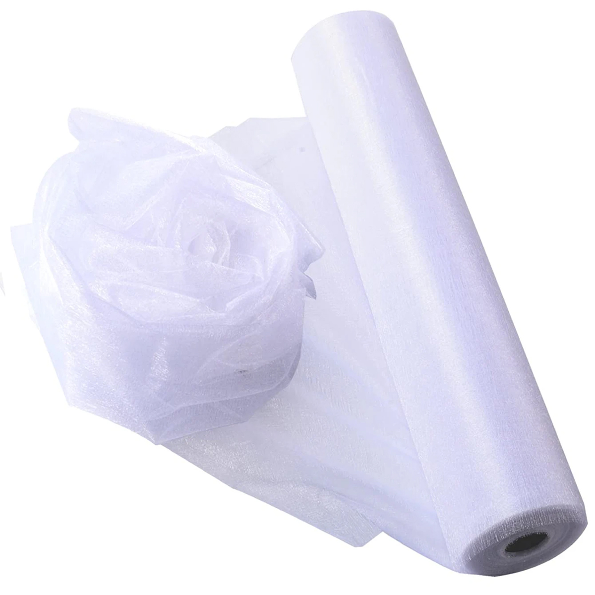 Tela de Organza de Cristal - R - Organza Ribbon Spool reseña y precio