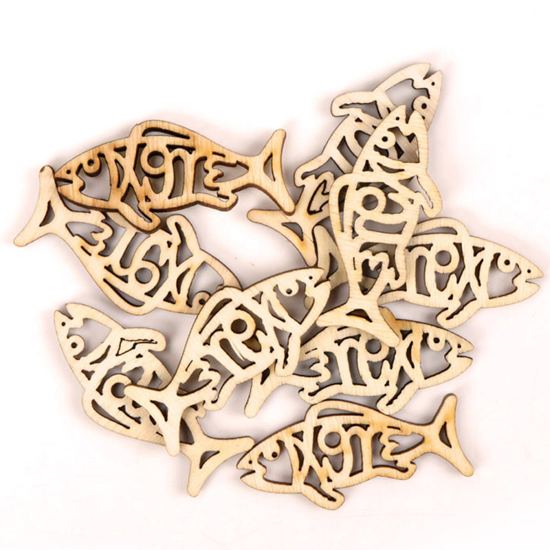 Pintura de madera con forma de - Embellishments For Scrapbooking reseña y precio