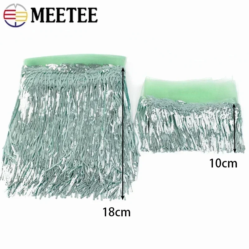 Borlas bordadas con lentejuela - Fringe Ribbon Sewing reseña y precio