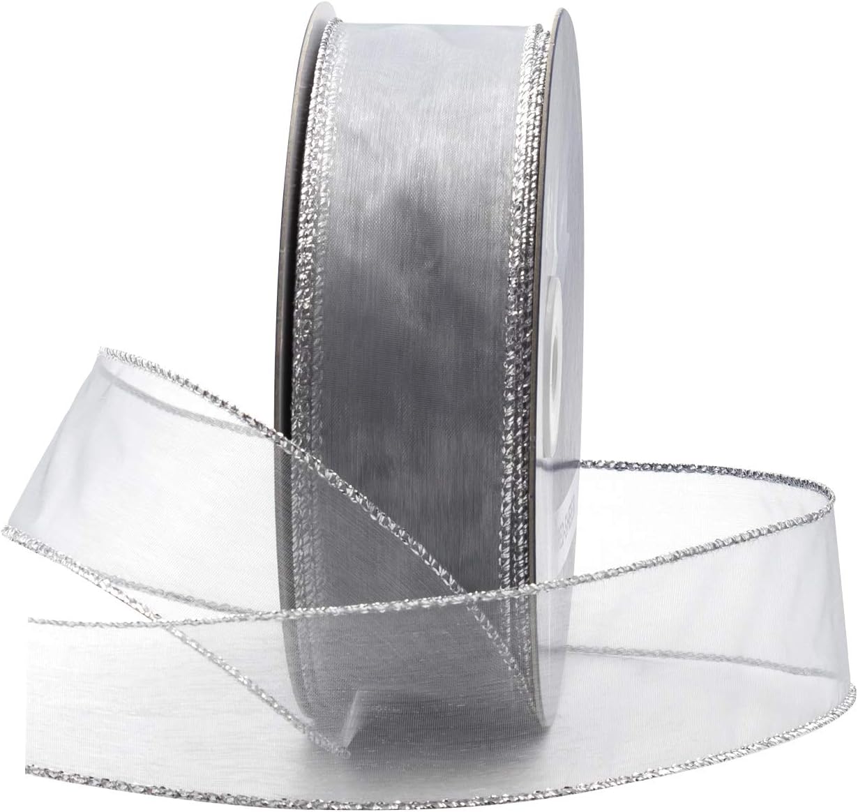 Cinta de Organza Transparente  - Organza Ribbon Spool reseña y precio