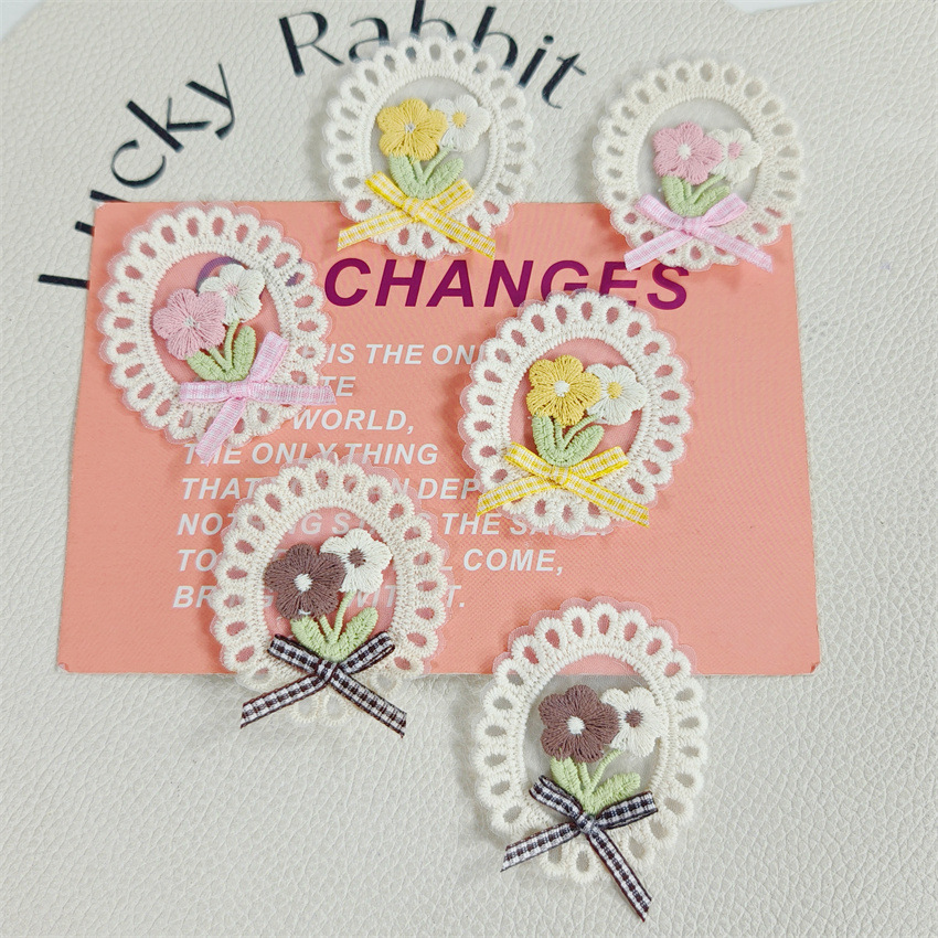 10PCS Nuevos Parches de Encaje - Applique Patch Flower reseña y precio