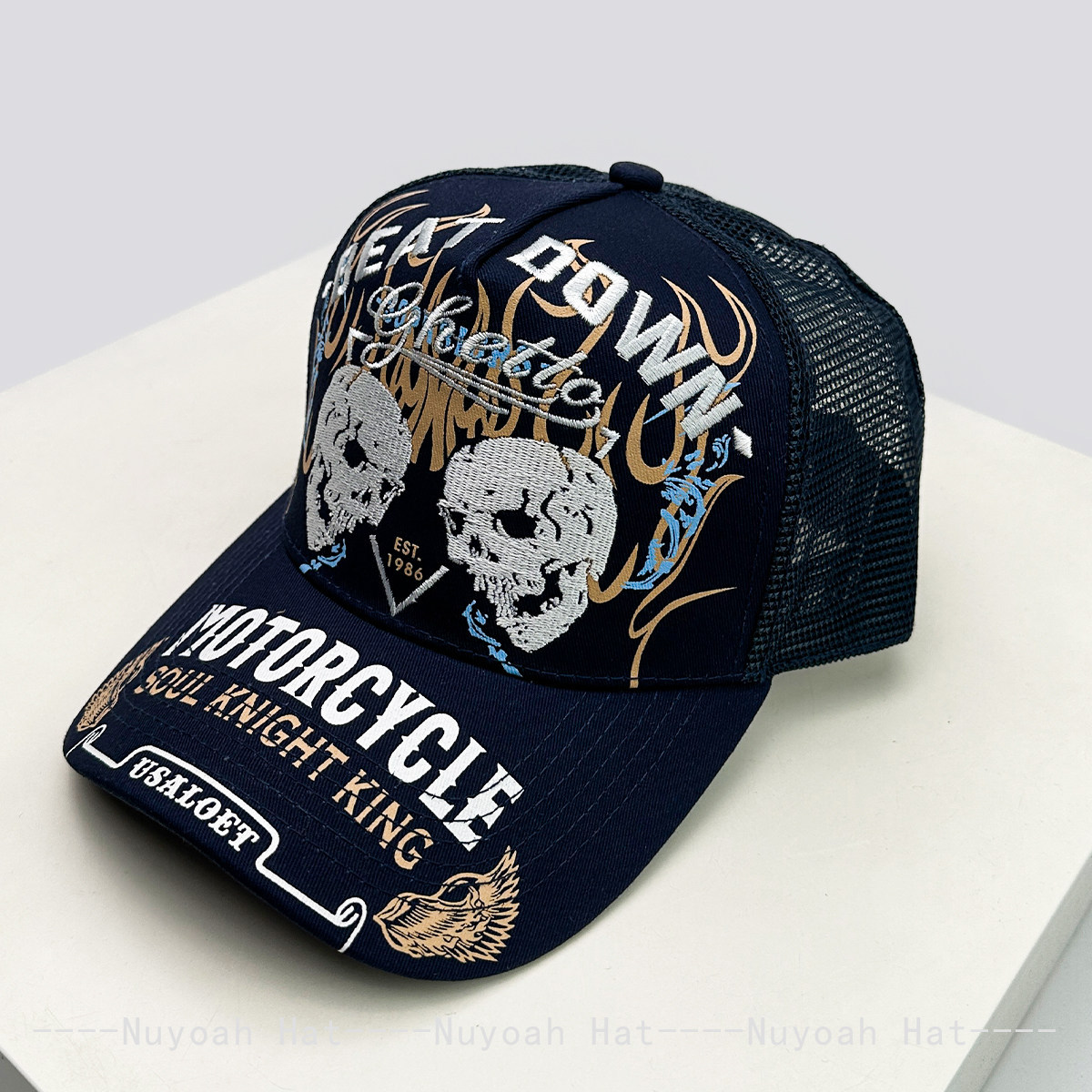 Gorra Trucker de Copa Rígida c - Embroidery Craft reseña y precio