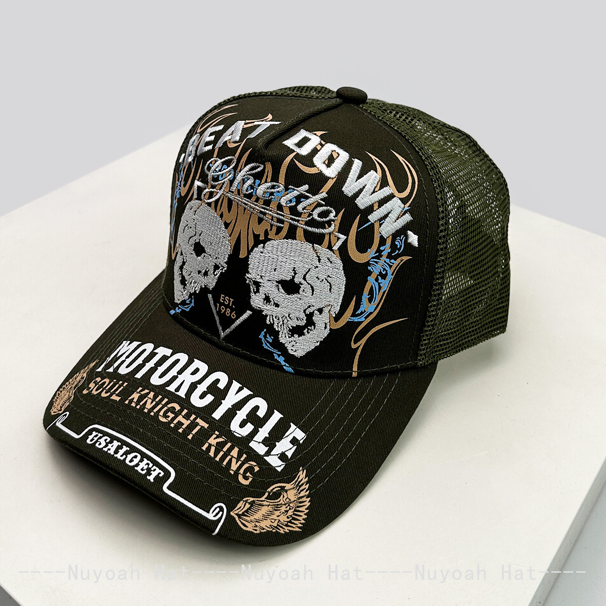 Gorra Trucker de Copa Rígida c - Embroidery Craft reseña y precio