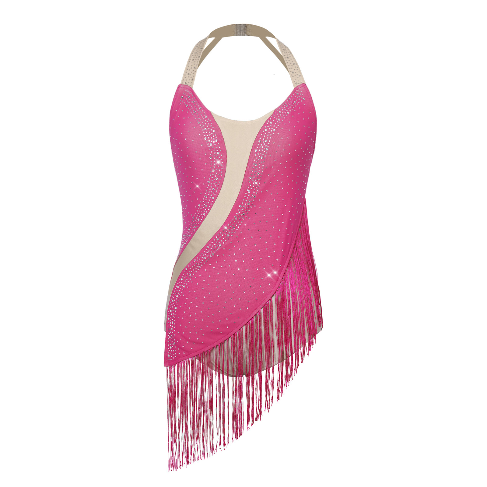 Leotardo de mujer con pedrería - Rhinestone Banding Trim reseña y precio