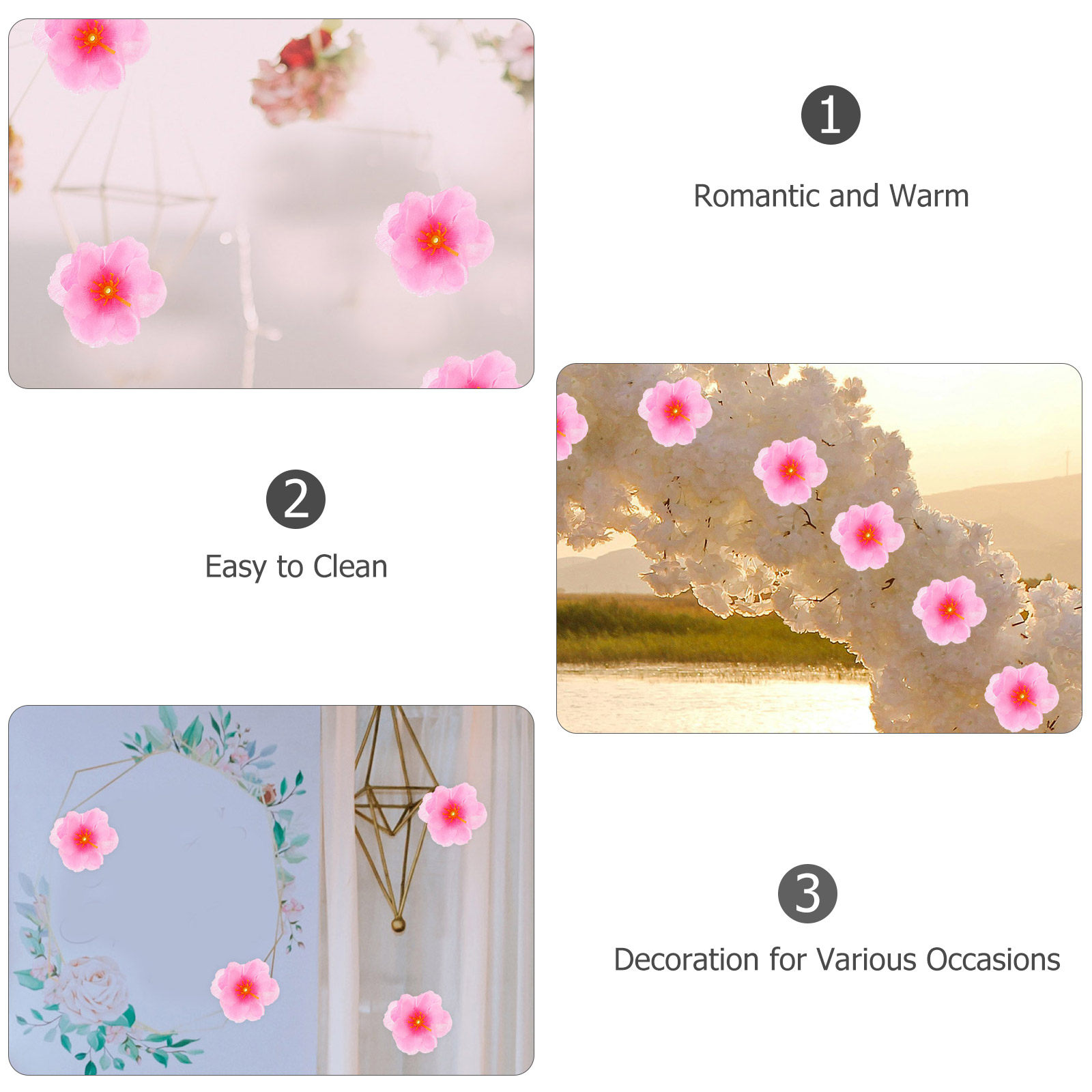 100 Piezas de Adornos de Tela  - Craft Embellishment reseña y precio