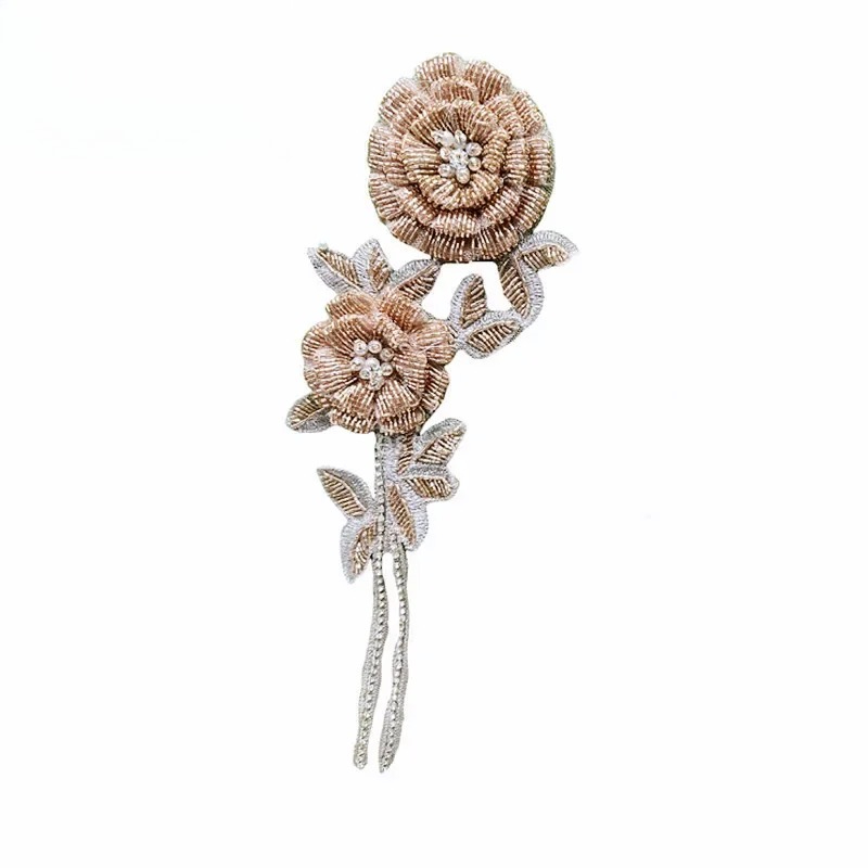 NUEVAS flores de pechos rosas  - Applique Patch Flower reseña y precio