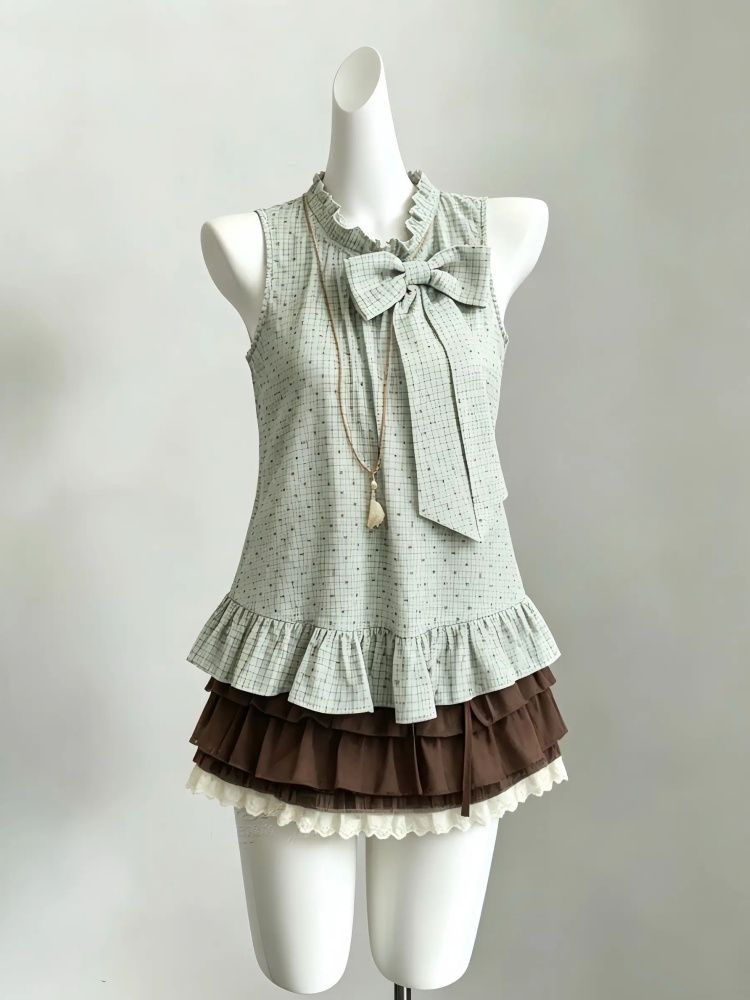 Conjunto de 2 piezas estilo vi - Elastic Lace Trim reseña y precio