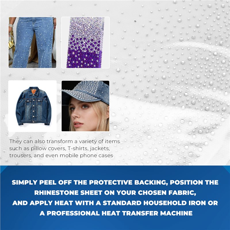 Tendencia 2025 para manualidad - Hotfix Rhinestone Sheet reseña y precio