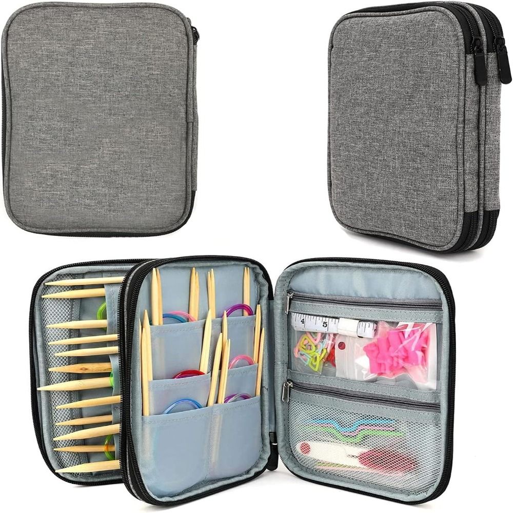 Estuche portátil para agujas d - Craft Embellishment Storage reseña y precio