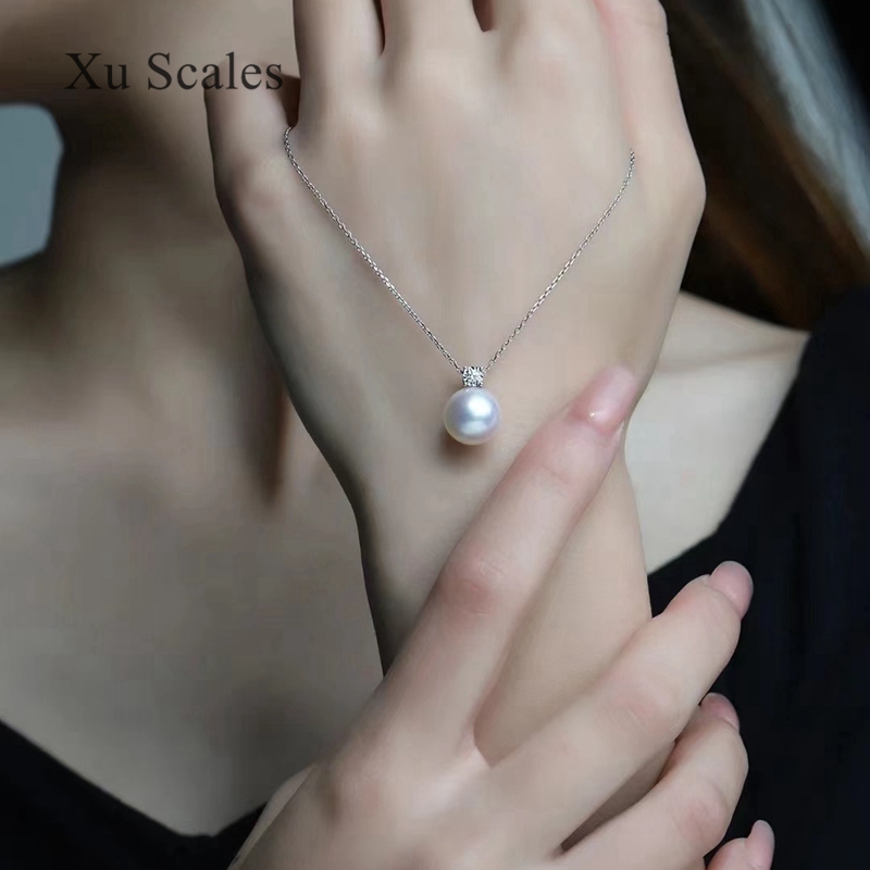 Colgante de perlas naturales,  - Pearl Trim Chain reseña y precio