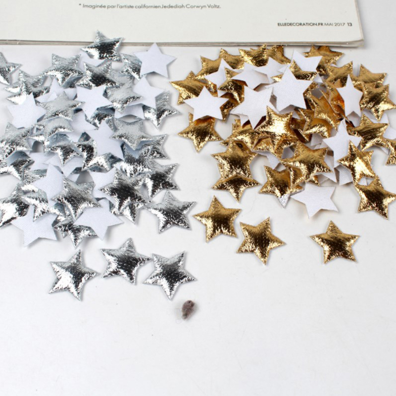 100 Uds. Estrellas doradas/pla - Embellishments For Scrapbooking reseña y precio